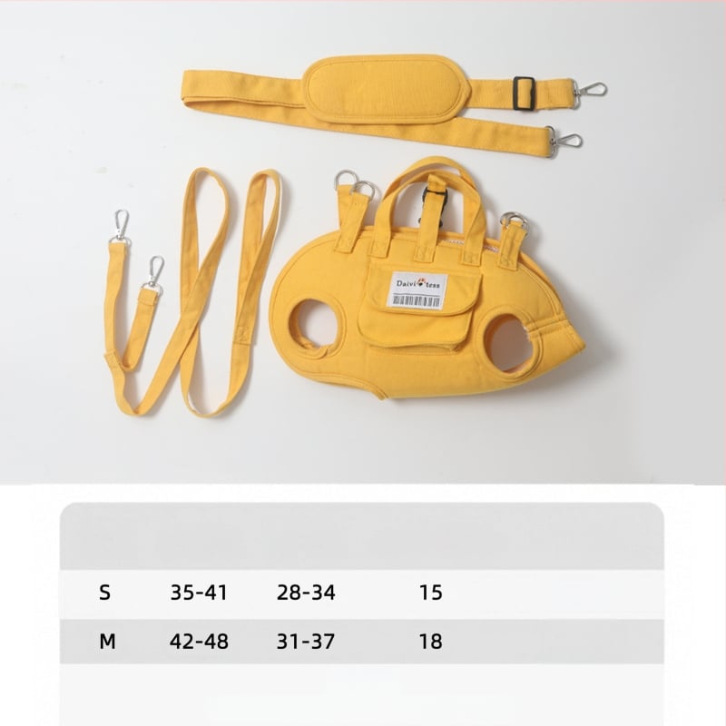 Kanvas mājdzīvnieku soma ar crossbody dizainu, nav importēta, bez IP atļaujas