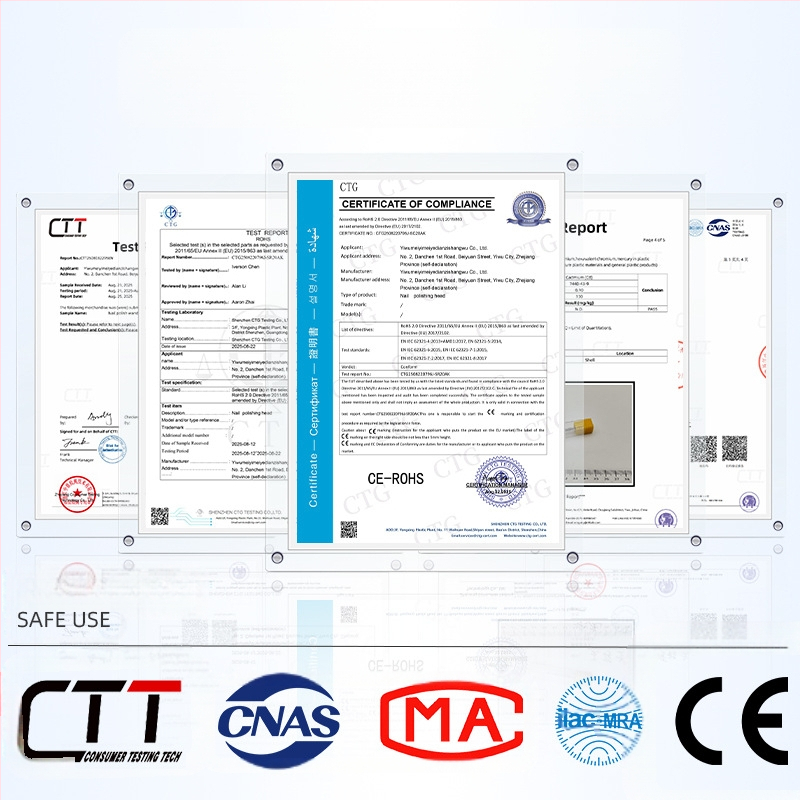 Nagu mākslas stiprinājums ar biezu aizsargplāksni pret zilo gaismu, plastmasa, modelis zqgj0430, 1 gab.