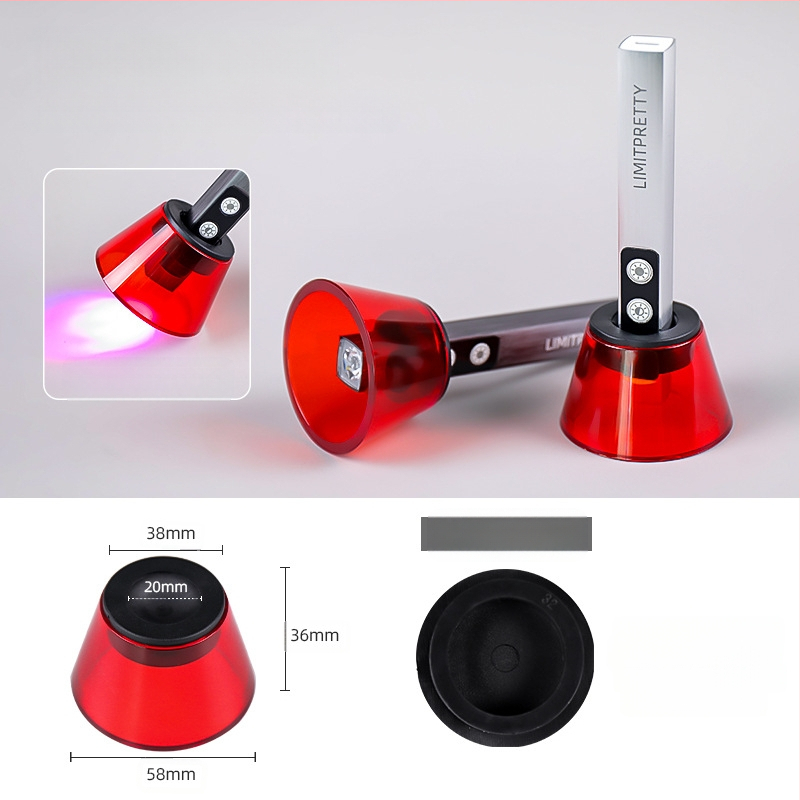 Nagu mākslas stiprinājums ar biezu aizsargplāksni pret zilo gaismu, plastmasa, modelis zqgj0430, 1 gab.