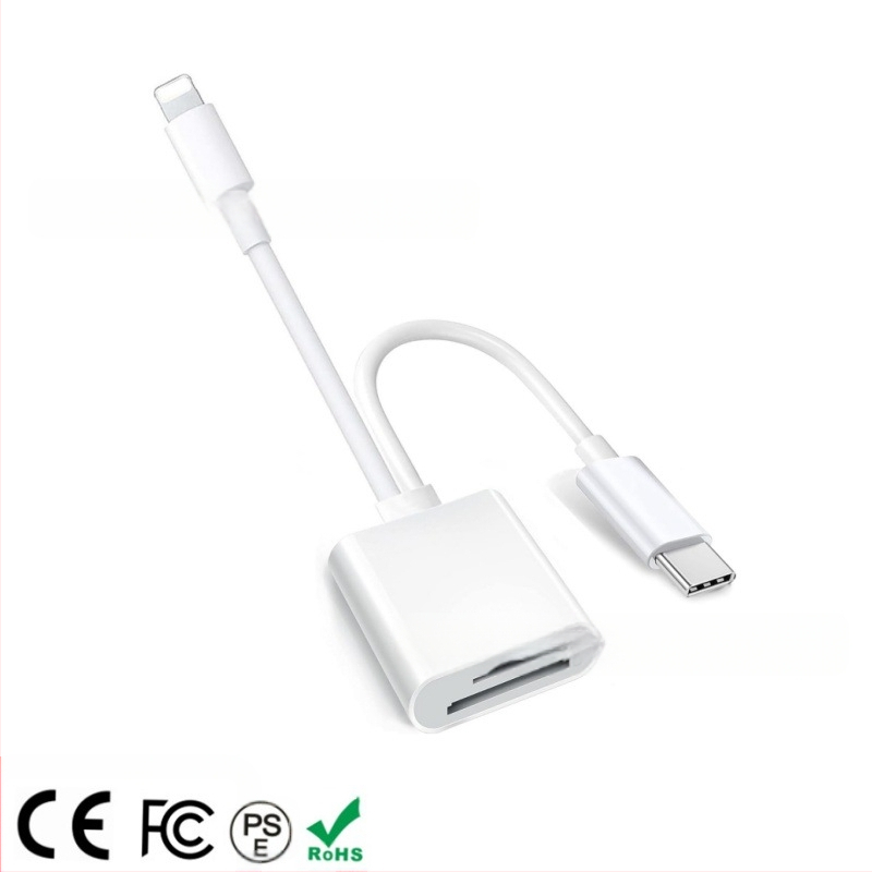 Čitač kartica Type-C, dva u jednom SD/TF za Apple uređaje, USB 2.0