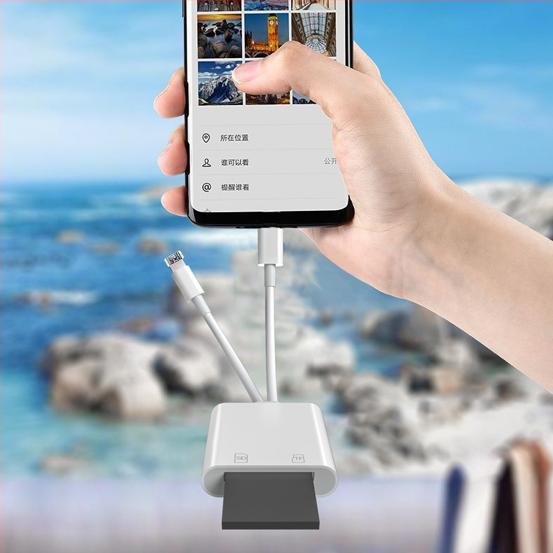 Čitač kartica Type-C, dva u jednom SD/TF za Apple uređaje, USB 2.0