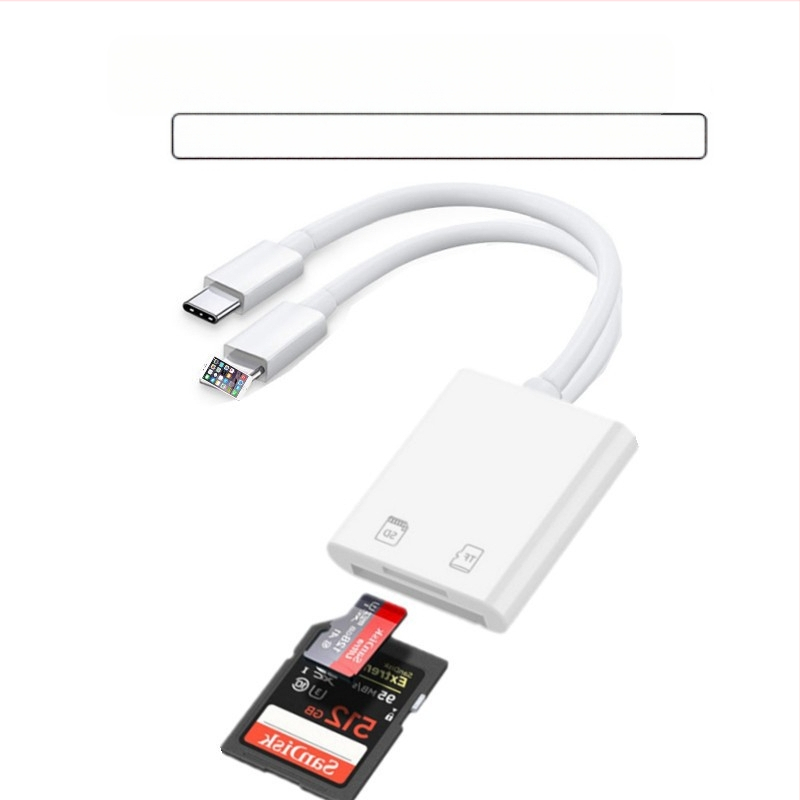 Čitač kartica Type-C, dva u jednom SD/TF za Apple uređaje, USB 2.0
