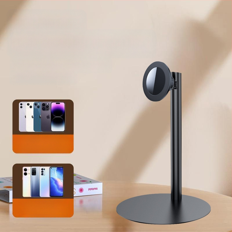 Suport pentru telefon pe birou – magnetic; MagSafe compatibil; fier; universal