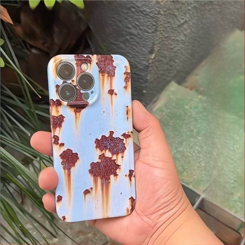 Θήκη κινητού με στίγματα ψευδο-ζίνκ και εφέ ραγισμένου, ανθεκτική στην πτώση, Σειρά 1, Κωδικός προϊόντος 000000, Μάρκα: Χωρίς μάρκα/Χωρίς κατατεθεμένο εμπορικό σήμα