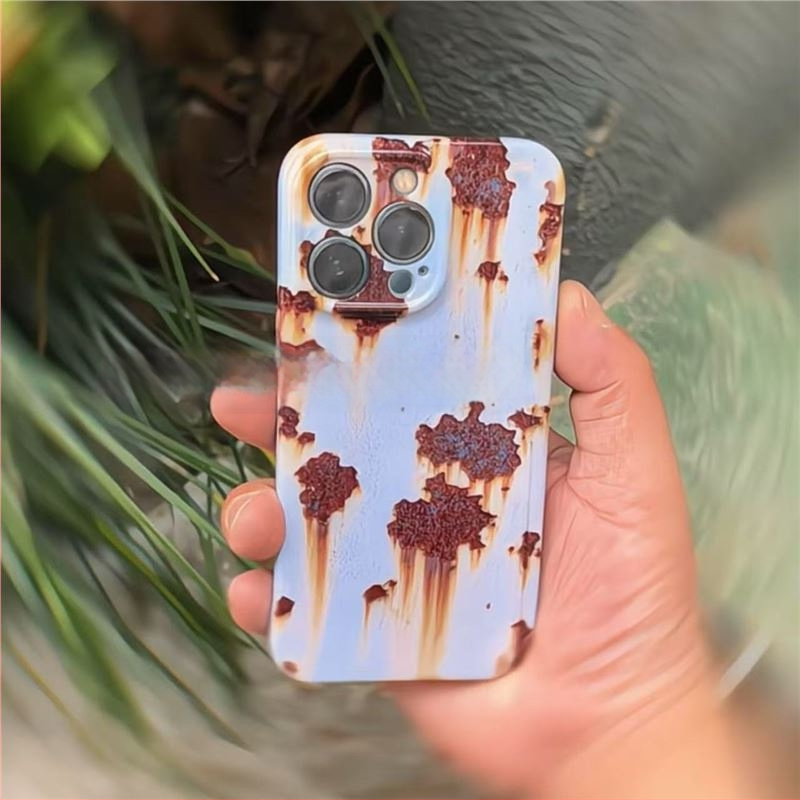 Θήκη κινητού με στίγματα ψευδο-ζίνκ και εφέ ραγισμένου, ανθεκτική στην πτώση, Σειρά 1, Κωδικός προϊόντος 000000, Μάρκα: Χωρίς μάρκα/Χωρίς κατατεθεμένο εμπορικό σήμα