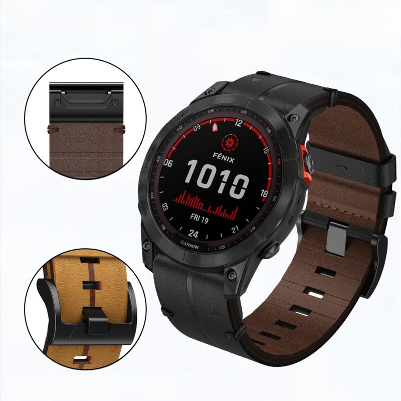 Silikoninis keičiamas laikrodžio dirželis Garmin Fenix 5x/6x/7x