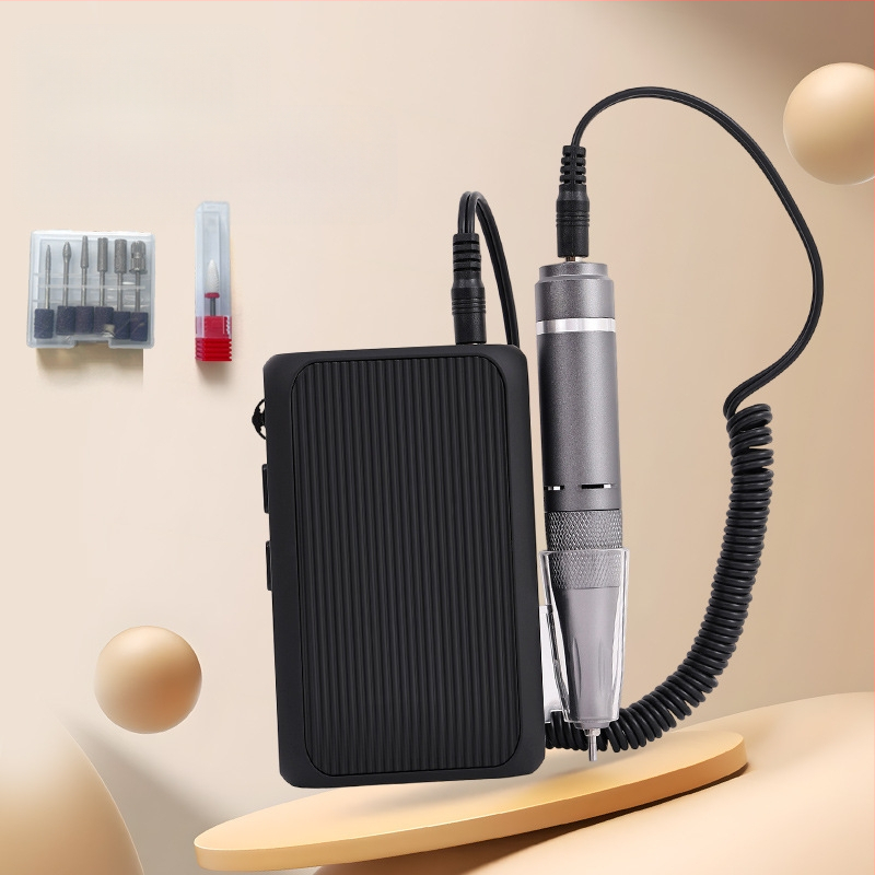 Elektrinis nagų šlifavimo įrankis – nagų paviršiaus šlifavimo įrankis, plastikinis korpusas, modelis CH-DM802, Zhejiang