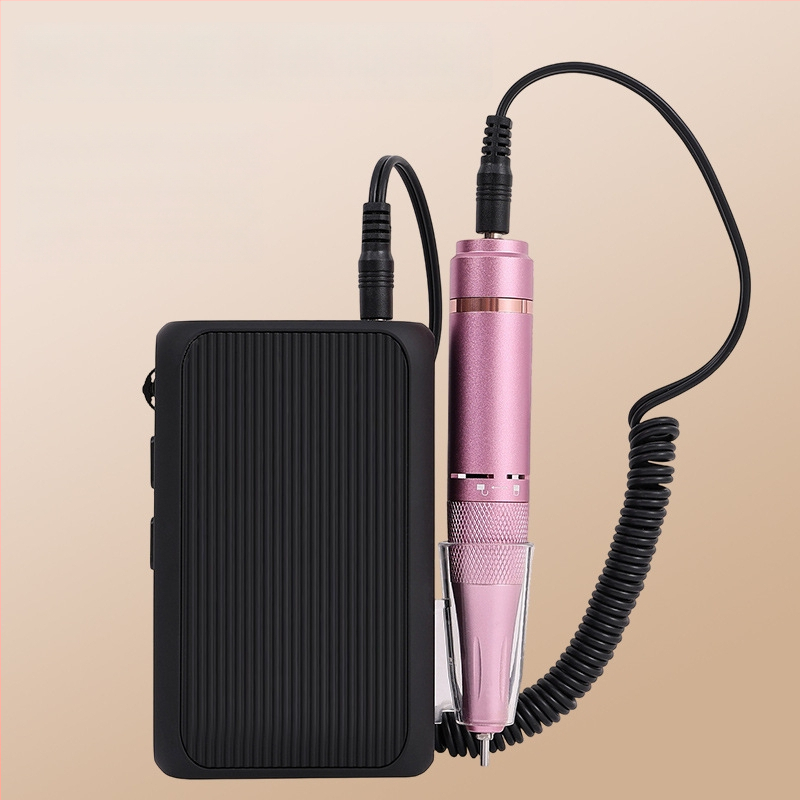 Elektrinis nagų šlifavimo įrankis – nagų paviršiaus šlifavimo įrankis, plastikinis korpusas, modelis CH-DM802, Zhejiang