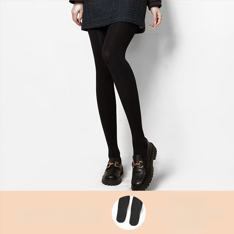 Velūrinės formuojančios pėdkelnės, vidutinio storio, 70–80% poliesterio, fleece pamušalas