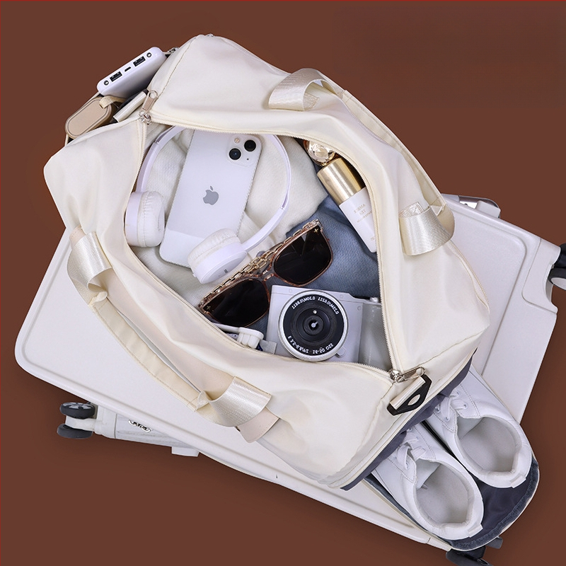 Kelioninė rankinė (unisex) – 20–35 L, poliesteris, atspari vandeniui, sausai ir drėgnai laikymo atskyrimas, poliesterio pamušalas