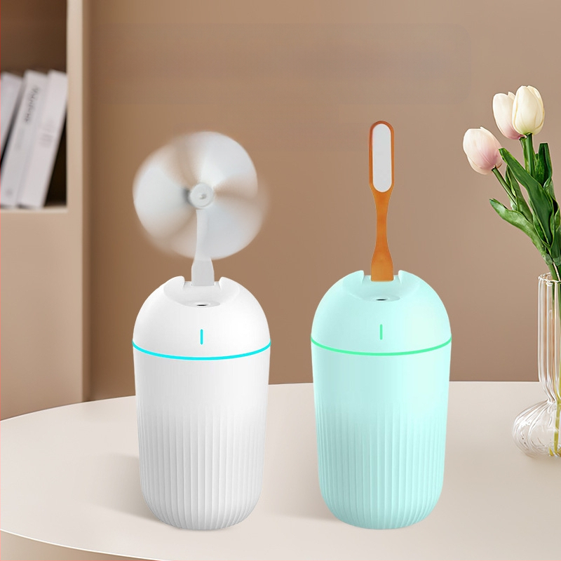 Umidificator X5, alimentare USB, rezervor 0,5 L, 1 ieșire ceață, iluminare ambientală