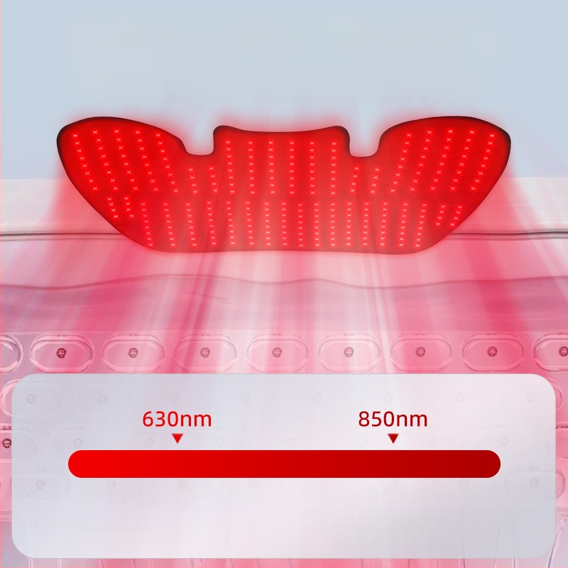 Váll- és nyakterápiás infravörös vörösfényes eszköz, hordozható otthoni használatra, akkumulátor nélkül, IPX0
