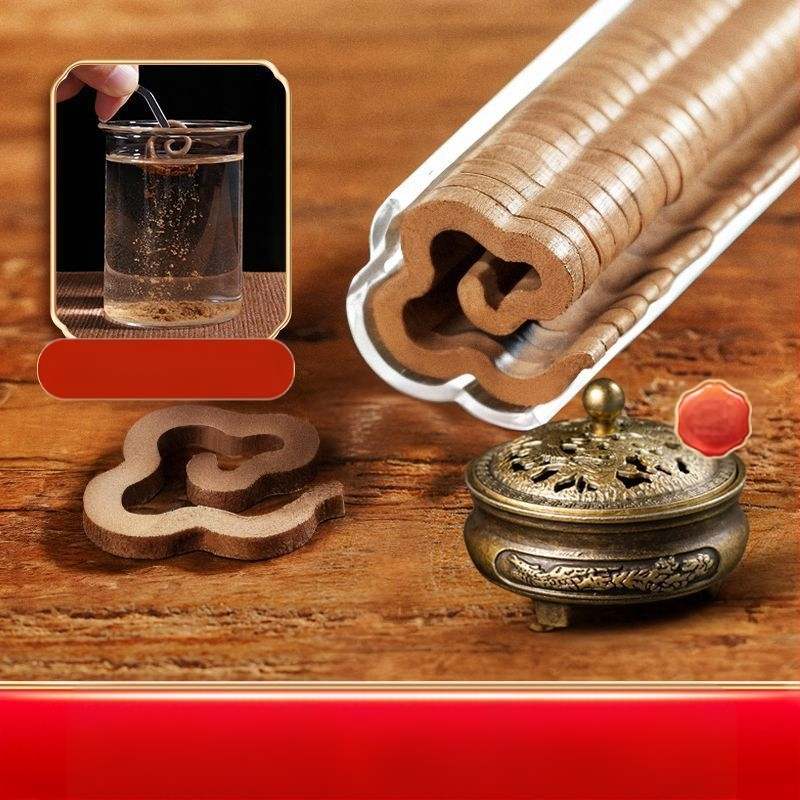 Kadzidļa degļs no sakausējuma, Agarwood kadzīte, iekšējai lietošanai, ilgs darbības laiks