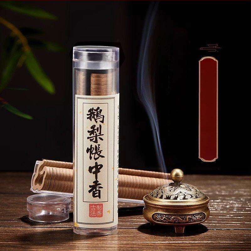 Kadzidļa degļs no sakausējuma, Agarwood kadzīte, iekšējai lietošanai, ilgs darbības laiks