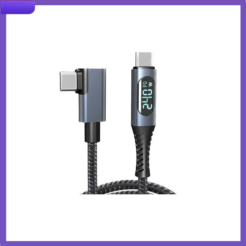 USB4 USB-C kabels ar Thunderbolt 4 saderību, 8K displejs, 40Gbps, PD240W ātrā uzlāde