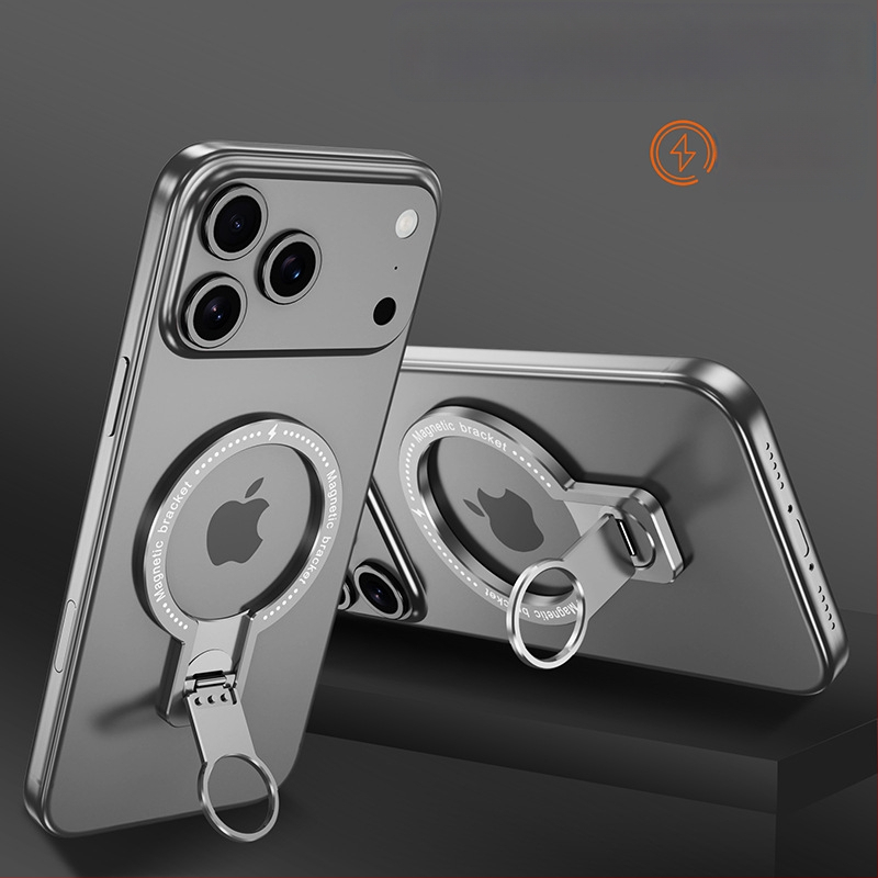 MagSafe μαγνητικός κρατήρας δαχτυλιδιού τηλεφώνου και περιστρεφόμενη μεταλλική βάση γραφείου — κράμα αλουμινίου, καθολικό στυλ, μοντέλο fy