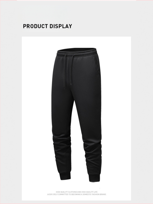 Korejiečių stiliaus cargo kelnes, tiesus kirpimas, ekstra stora, 95% medvilnė