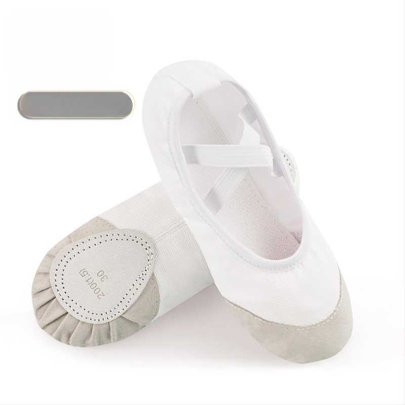 Deju kurpes - ādas zole, augšējā daļa: audums, Balets un modernas dejas, Bērniem (Meitenēm), Līdzsvars