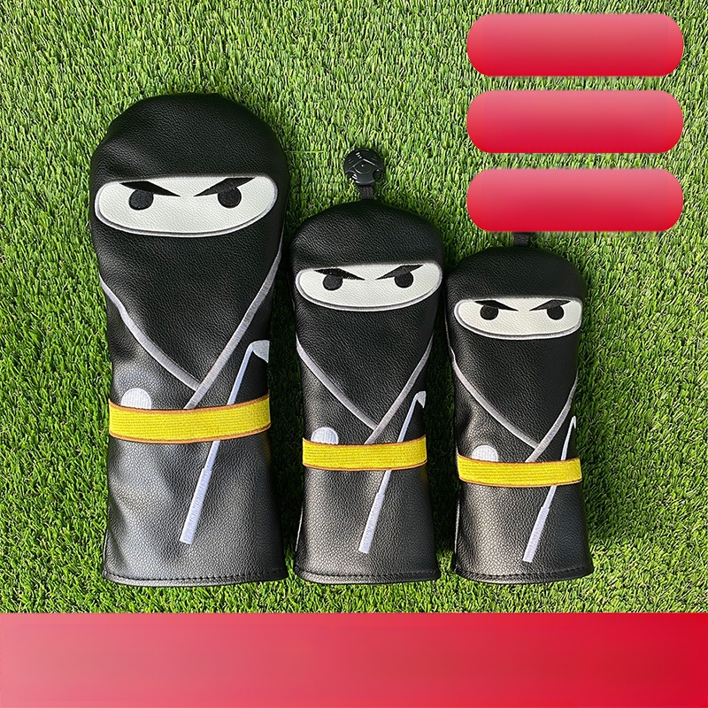 Peter Allis S-108 golfa galvas vāciņš, PU + samts, logotipa druka, pielāgota apstrāde