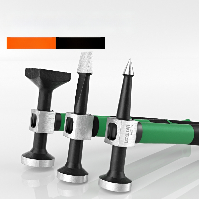 Wolffan Σετ εργαλείων επισκευής βαθουλωμάτων αυτοκινήτου από χάλυβα υψηλής περιεκτικότητας σε άνθρακα – Διαμόρφωση λαμαρίνας, αυτοκινητισκές επισκευές, Καθαρό βάρος 1000 g, Ατσάλι υψηλής περιεκτικότητας σε άνθρακα, Αιχμηρή τετράγωνη κεφαλή