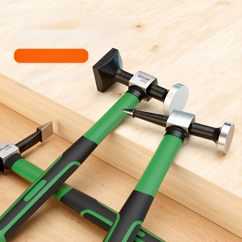 Wolffan Σετ εργαλείων επισκευής βαθουλωμάτων αυτοκινήτου από χάλυβα υψηλής περιεκτικότητας σε άνθρακα – Διαμόρφωση λαμαρίνας, αυτοκινητισκές επισκευές, Καθαρό βάρος 1000 g, Ατσάλι υψηλής περιεκτικότητας σε άνθρακα, Αιχμηρή τετράγωνη κεφαλή