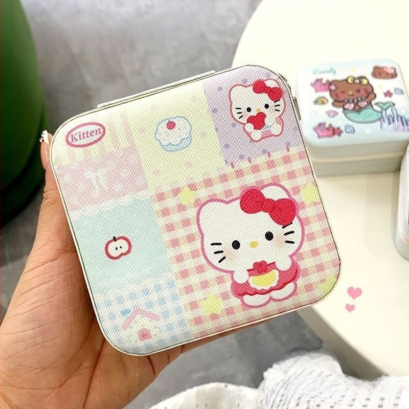 Ādas rotaslietu kastīte, daudzfunkcionāla, vienkāršs mūsdienīgs dizains, rotaslietām