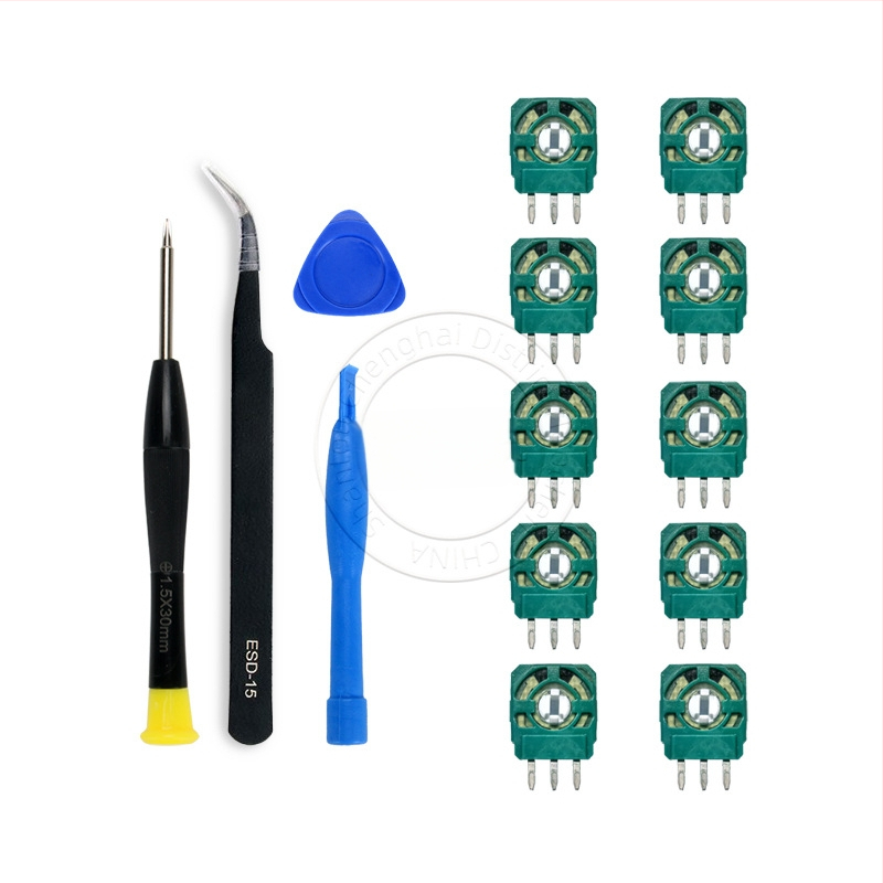 PS5 kontroles džojstika remonta komplekts ar regulējamu potenciometru