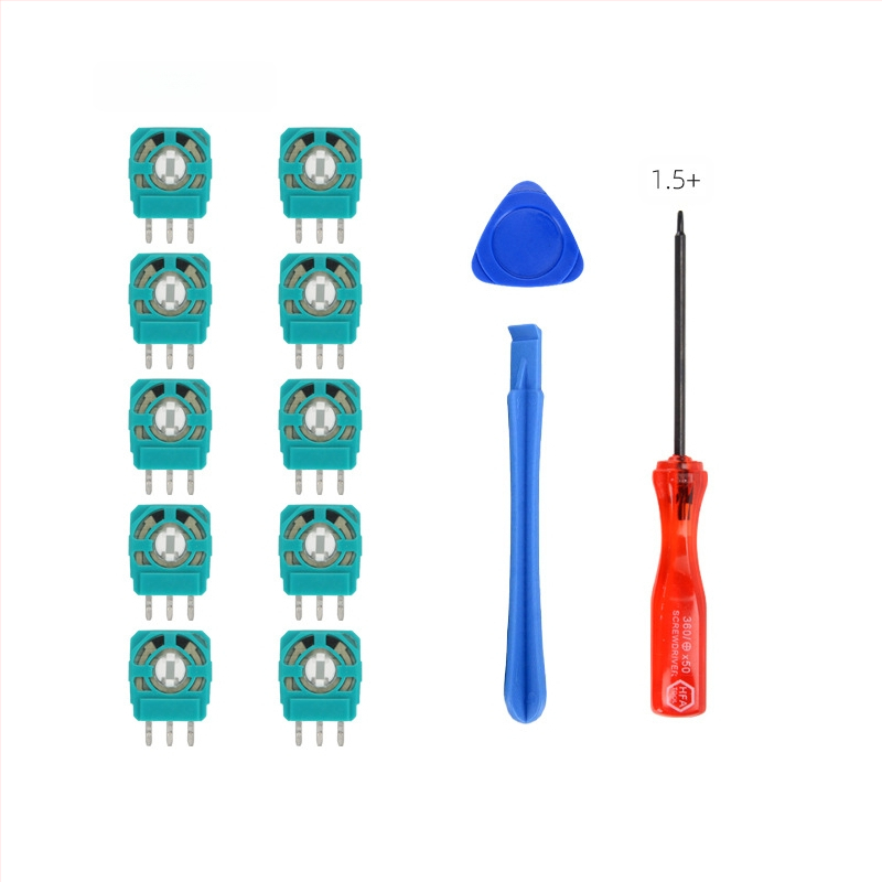 PS5 kontroles džojstika remonta komplekts ar regulējamu potenciometru