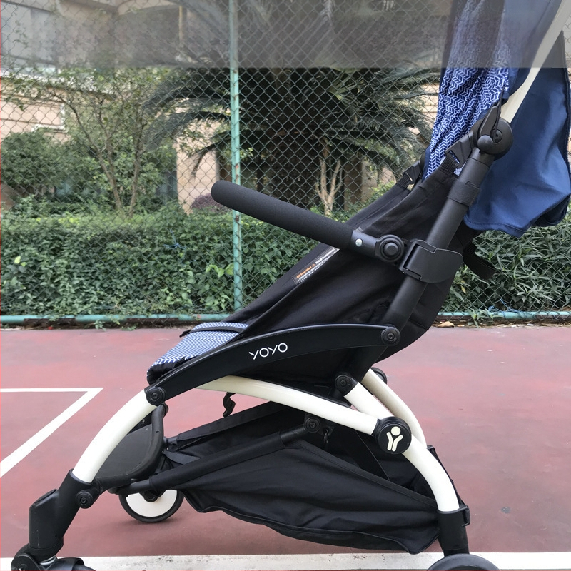 Rokturis bērnu ratiņiem - priekšējais aizsargs rāmis, materiāls: plastmasas caurules