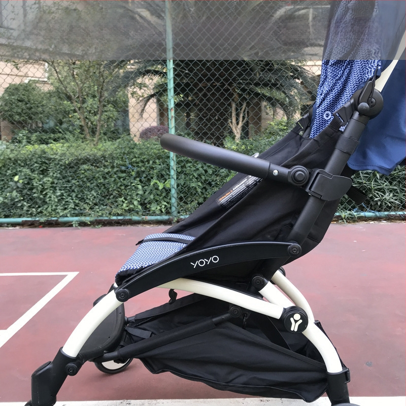 Rokturis bērnu ratiņiem - priekšējais aizsargs rāmis, materiāls: plastmasas caurules