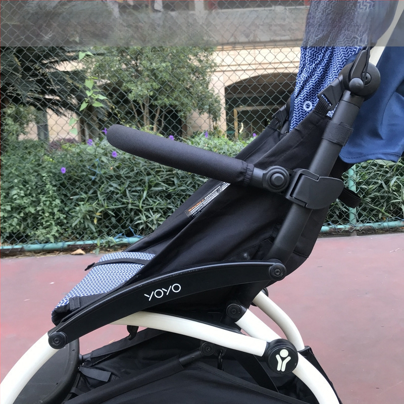 Rokturis bērnu ratiņiem - priekšējais aizsargs rāmis, materiāls: plastmasas caurules