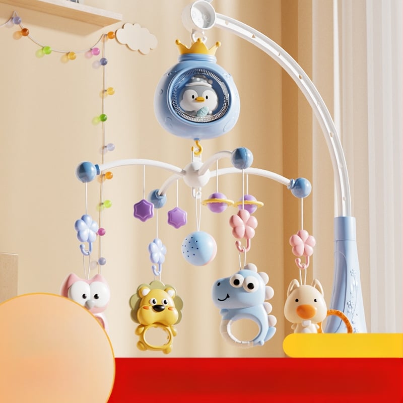 Dječja glazbena igračka s projekcijom i rotacijom, daljinsko upravljanje, CE certifikat, plastična konstrukcija, za djecu 0-3 godine