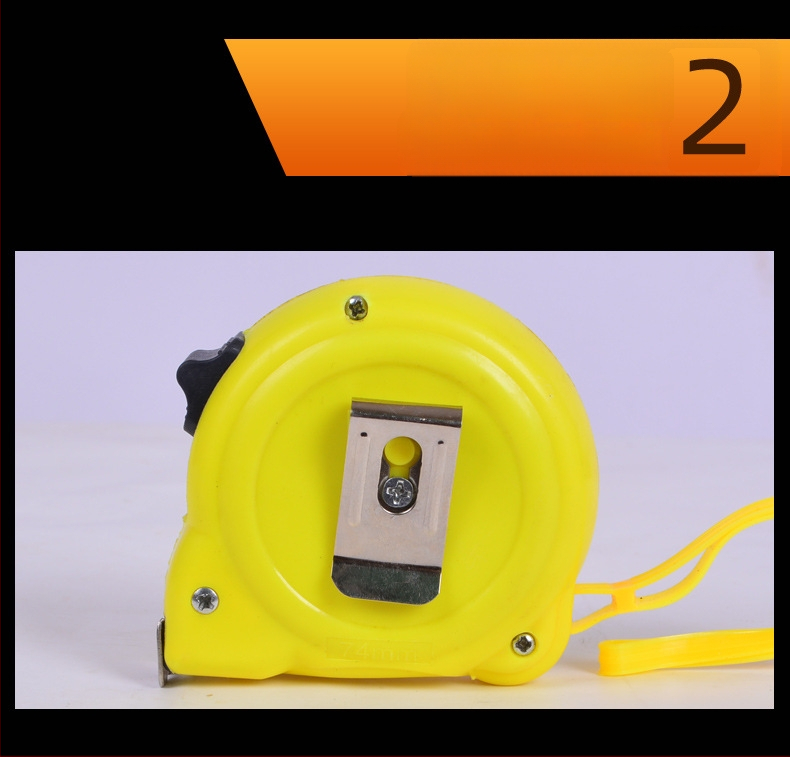 ABS korpuss ar tērauda lentu, izturīgs mērītājs mājas lietošanai