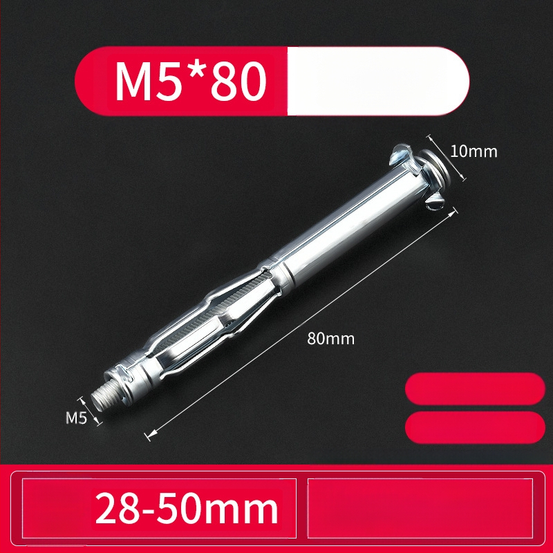 Kt Βίδα Επεκτάσεως Γύψοσανίδας για Κενά Τοίχους και Οροφές | Συμβατή με Κενά Τοιχοποιίας | Μοντέλο 1022137837