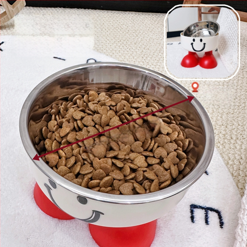 Katės maisto dubuo - plastmasinis, naminių gyvūnų maitinimo reikmenys