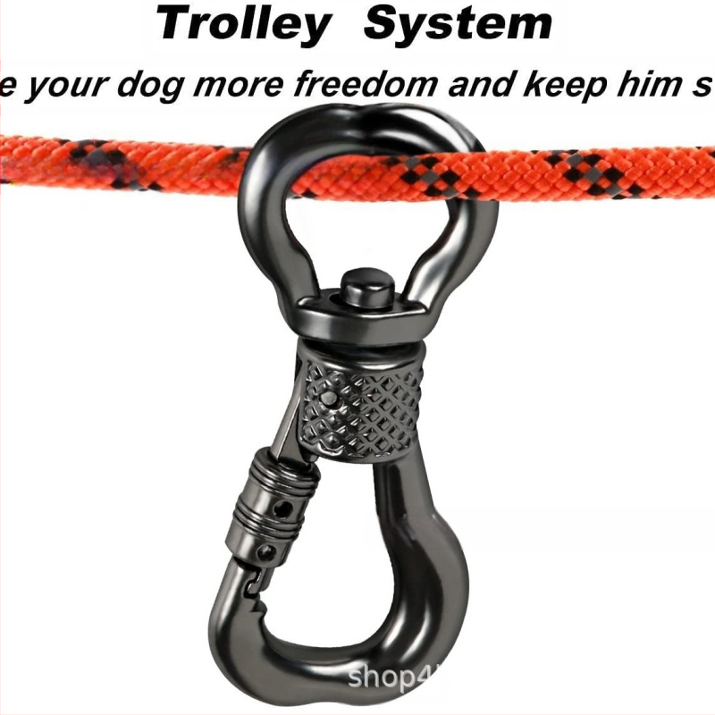 Nailoninė šuns pavadėlis stovyklavimui – ne teleskopinis, 50 vnt. dėžutėje