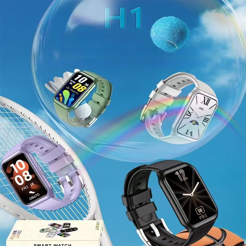 Ceas inteligent cu numărătoare de pași, monitorizare a ritmului cardiac, monitorizare a somnului, detecție a oxigenului din sânge și apeluri Bluetooth