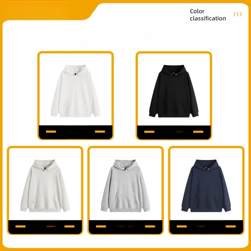 Pamukasta hoodie s kapuljom i zatvaračem, 96% pamuka, unutarnja pamučna podstava, 3D džepovi, metalni detalji, širok kroj