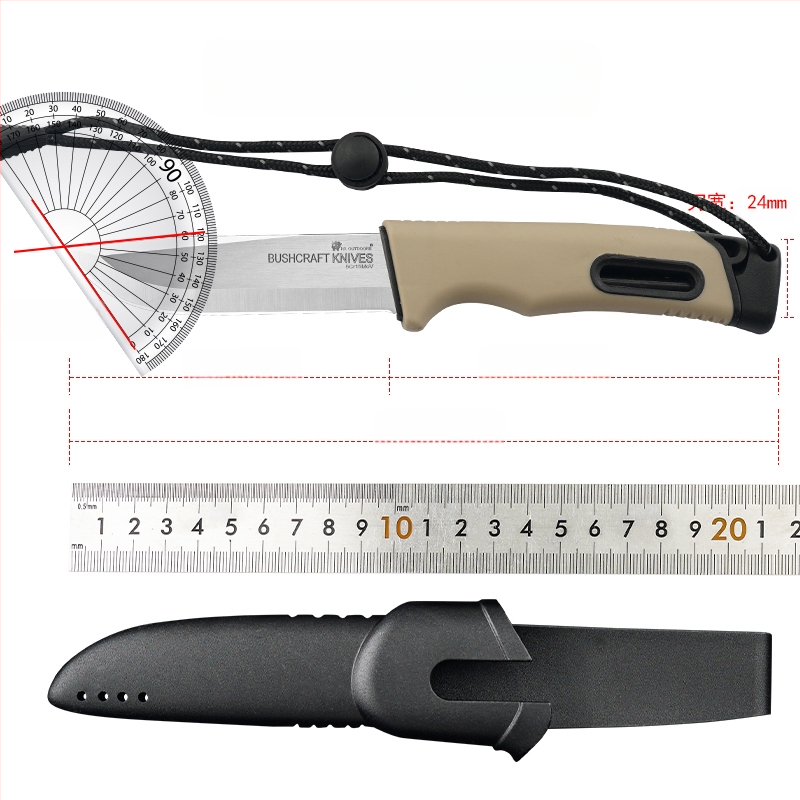 4ης γενιάς επιβίωσης εξωτερικού χώρου μαχαίρι - λεπίδα με ευθύγραμμη ακμή για διάνοιξη της ζούγκλας, πολυλειτουργικό μαχαίρι κάμπινγκ - μοντέλο F98SJ6JH85J7JH