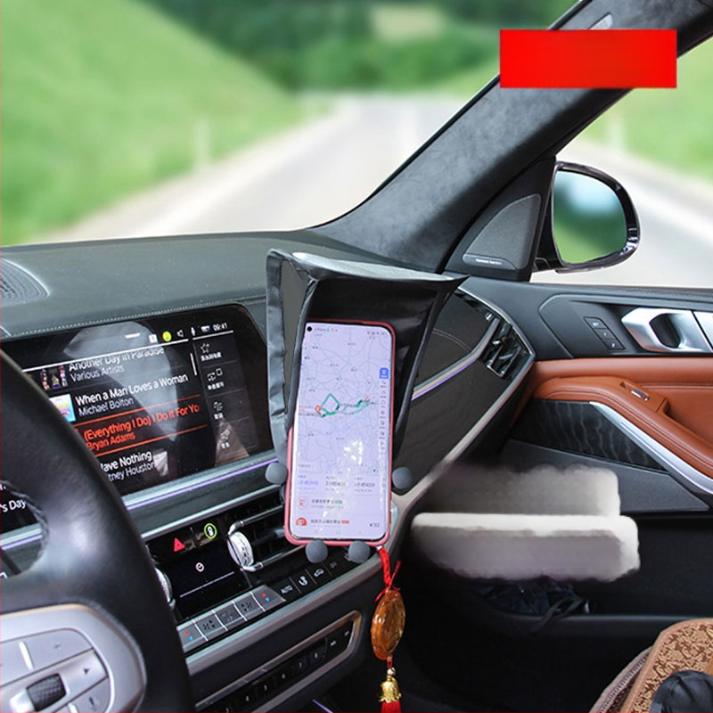 Autótelefon és műszerfal napellenző – összecsukható, antireflexiós, univerzális kompatibilitás, modell F77HJT789M6MMS