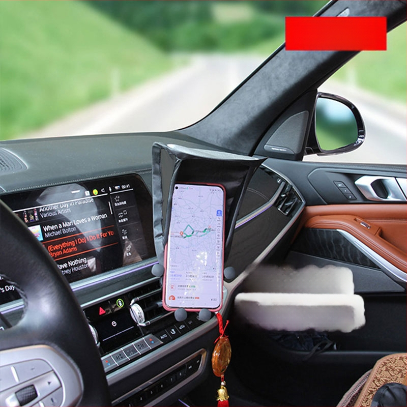 Autótelefon és műszerfal napellenző – összecsukható, antireflexiós, univerzális kompatibilitás, modell F77HJT789M6MMS