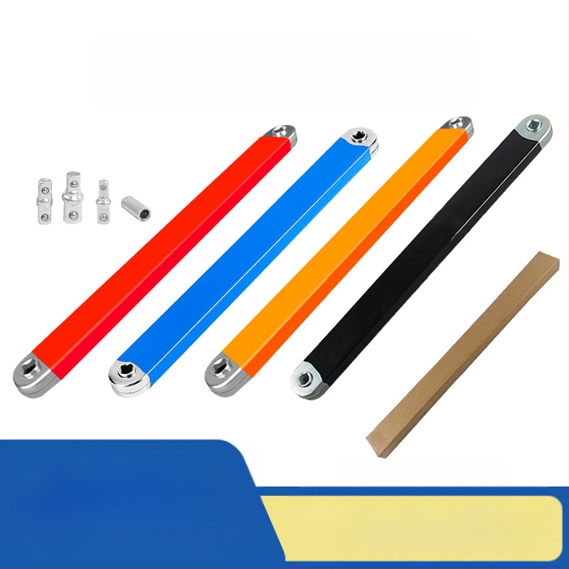 Κλειδί επέκτασης μπάρας αυτοκινήτου, για αποσυναρμολόγηση σε στενές σχισμές, διπλής κεφαλής, ηλεκτροπλατινωμένο ατσάλι A3, βάρος 0,72 kg, Μάρκα Other