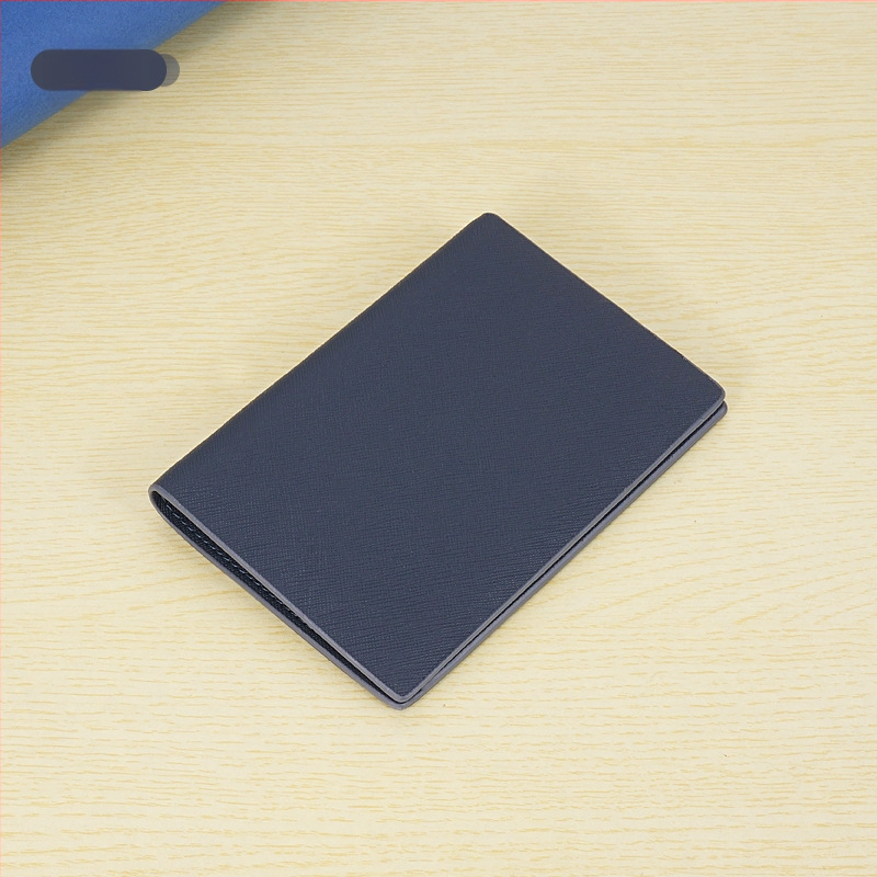 Θήκη διαβατηρίου Zolanc από γνήσιο δέρμα, διπλής όψης κατασκευή, 2 πτυχώσεις, unisex, πολλαπλές θήκες για κάρτες, επένδυση πολυεστέρα