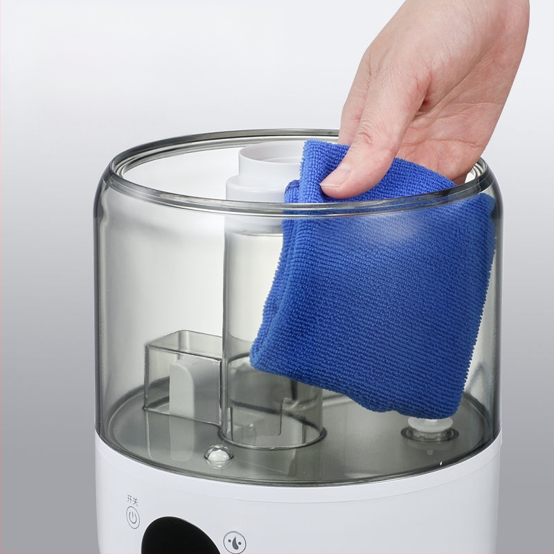 Υπερηχητικός Υγραντήρας με Διαχυτή Αρώματος για Υπνοδωμάτιο, 3 Εξόδοι Ομίχλης, Δεξαμενή >10 L, Ανοξείδωτο Ατσάλι, Κατάλληλο για 41–60 m²