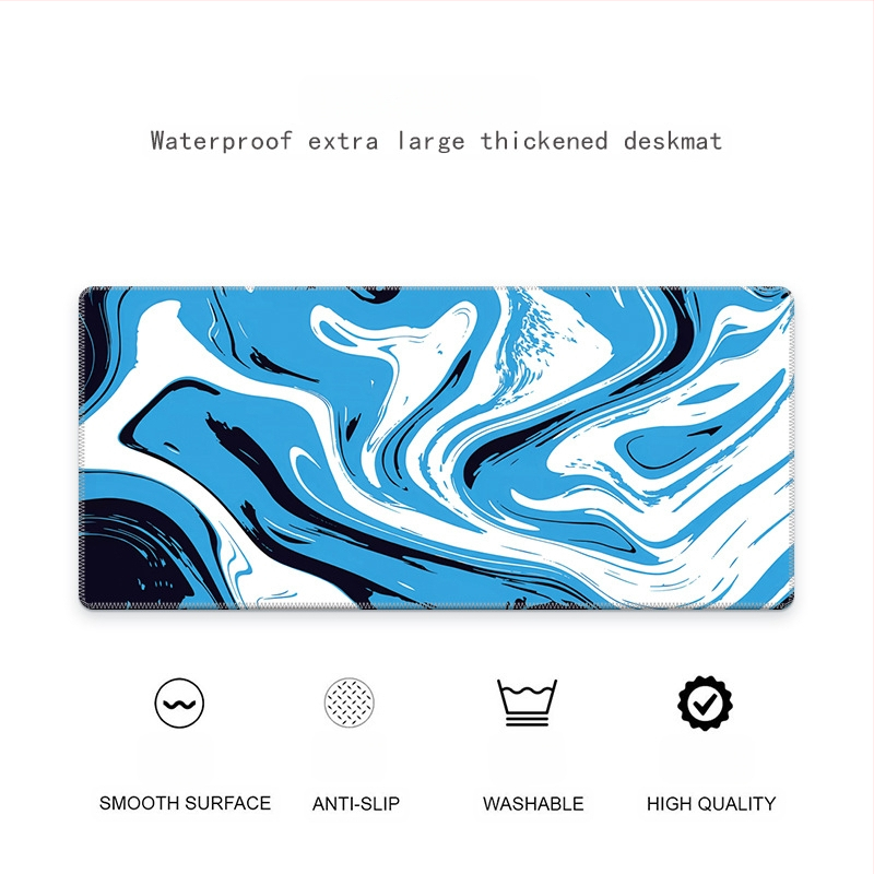 Didelis guminis pelės kilimėlis, neslidus paviršius, spauda, OEM užsakymas