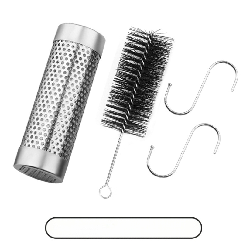 Ανοξείδωτος σωλήνας καπνίσματος για μπάρμπεκιου | Μοντέρνος μινιμαλιστικός σχεδιασμός | Μάρκα GF | Διαθέσιμη προσαρμογή με λογότυπο