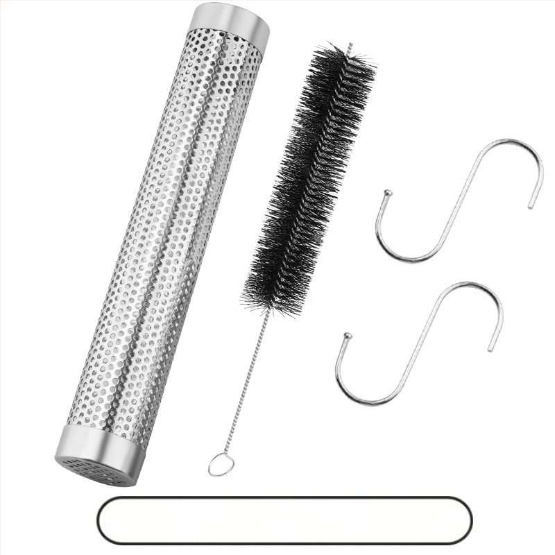 Ανοξείδωτος σωλήνας καπνίσματος για μπάρμπεκιου | Μοντέρνος μινιμαλιστικός σχεδιασμός | Μάρκα GF | Διαθέσιμη προσαρμογή με λογότυπο