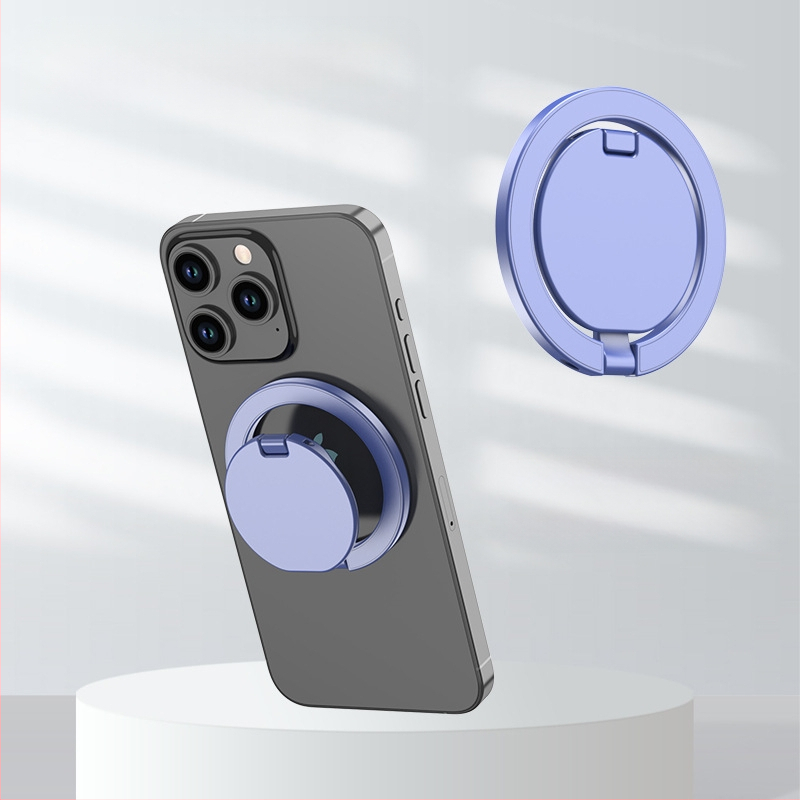 Tālruņa statīvs ar gredzeni, sakausējums, CNC metāla apstrāde ar elektroplakēšanu, pielāgojams