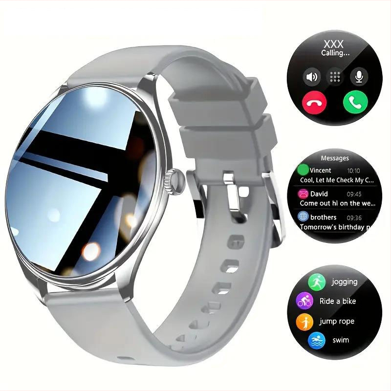 Ct5 Ceas inteligent cu monitorizarea pulsului, pedometru, monitorizarea somnului, oxigen din sânge, apeluri Bluetooth – Compatibil cu iOS