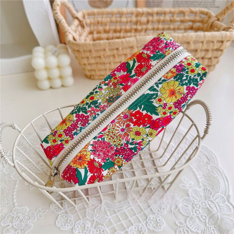 Roku darbs zīmēšanas somiņa, kokvilnas un lina audums, sievietēm vērsts stils